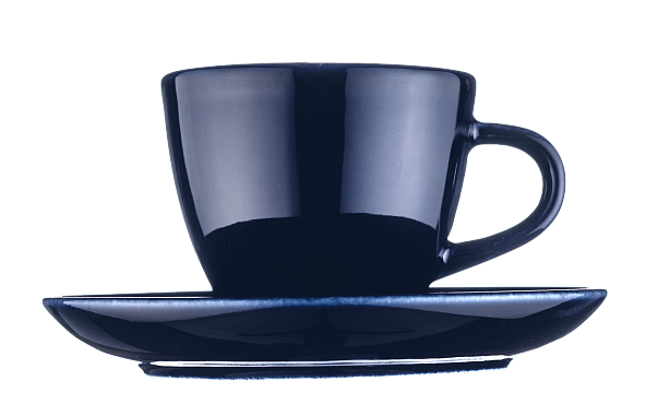 RISE BASE чашка 70 мл. кобальтово-синяя